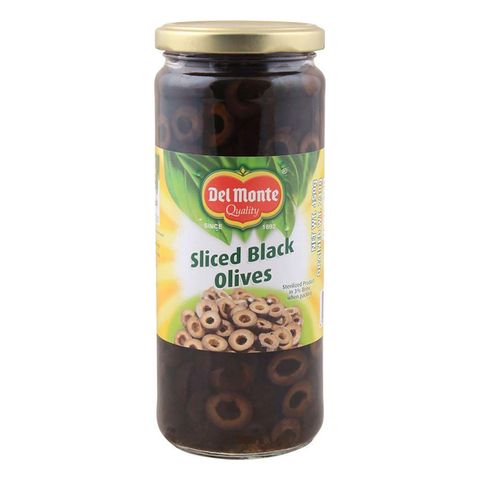 Delmonte Black Olives Sliced 450g