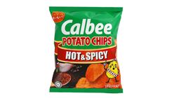 Calbee Potato Chips Hot & Spicy 72g