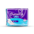 Butterfly Breathables Ultra Thin Long Pads 8 Pieces
