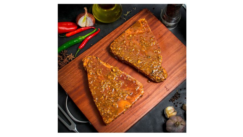 German Butcher Marinated Beef T Bone Steak 300g