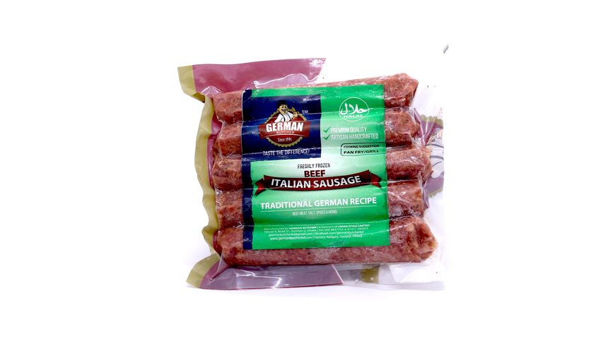 German Butcher Beef Italian Sausage (5 Pieces) 300g