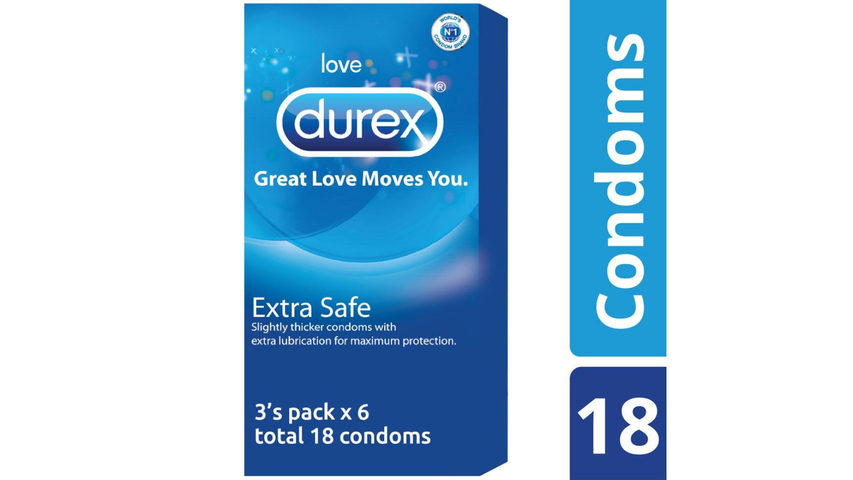 Durex Condoms Extra Safe 18 pieces