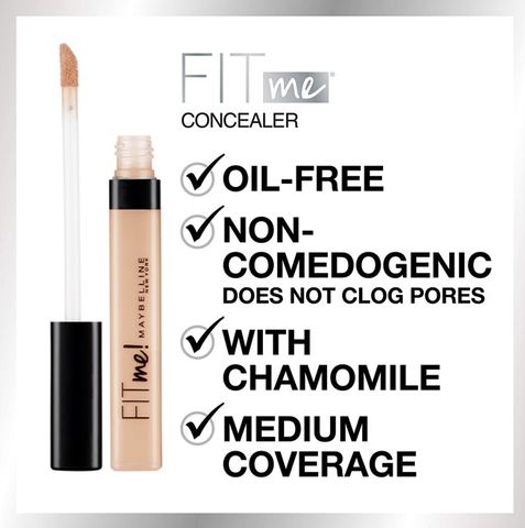Maybelline New York Fit Me Concealer #40 Caramel (ZM Opened & Checked)