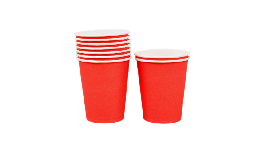 Paper Cup 150ml Assorted 10 Pieces
