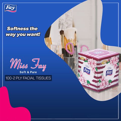 Fay Miss Tissue Box 100 Pieces