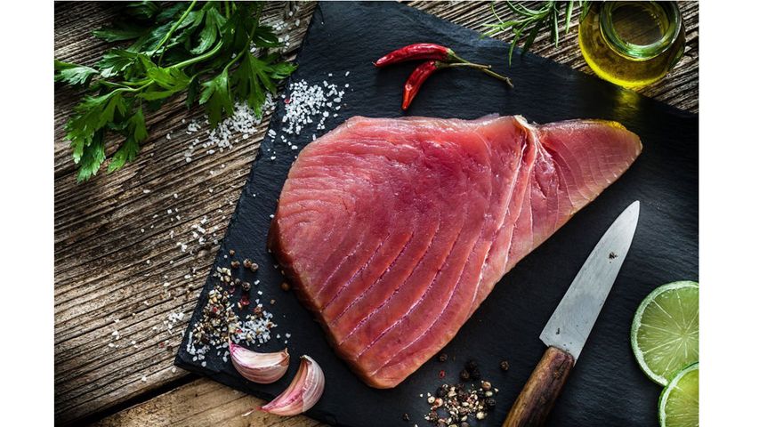 Fresh Sea Fish Tuna Fillet 500g