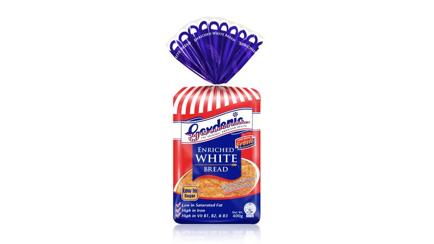 Gardenia Enriched White Bread 400g