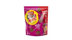 Chips More Mini Double Choc 8 Pack x 28g