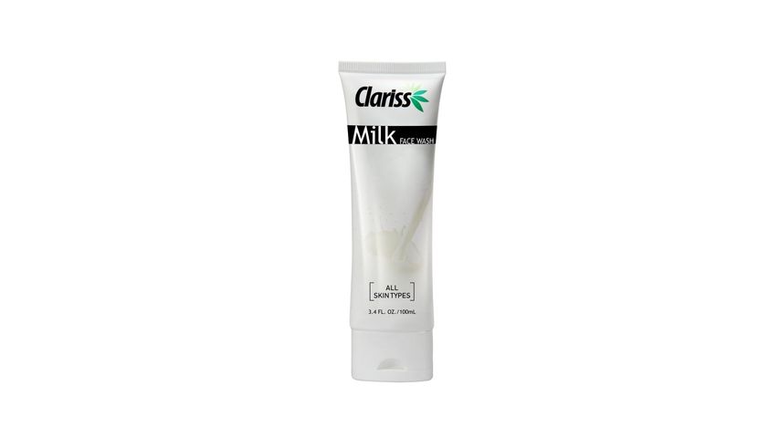 Clariss Face Wash Milk HD Whitening Extra Moisturizing 100ml