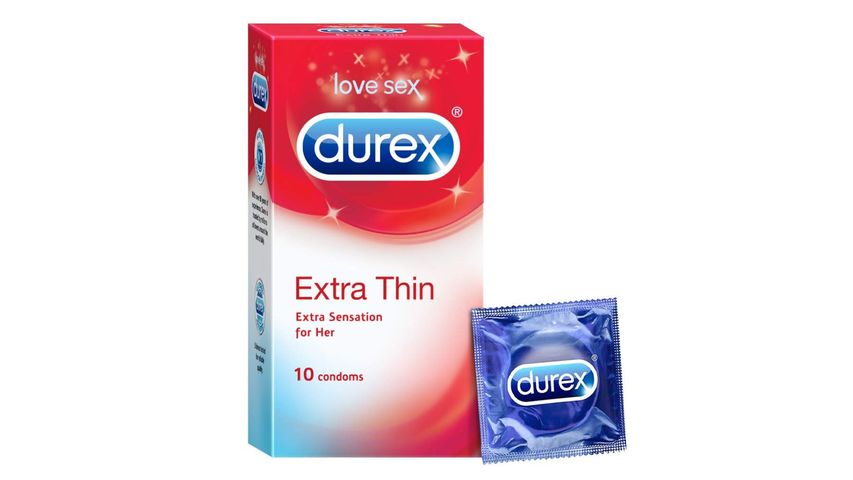 Durex Extra Thin Condoms 10Pcs
