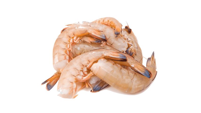 Fresh Sea Fish Sea Brown Shrimp Headless (60-70 Pieces) 1kg
