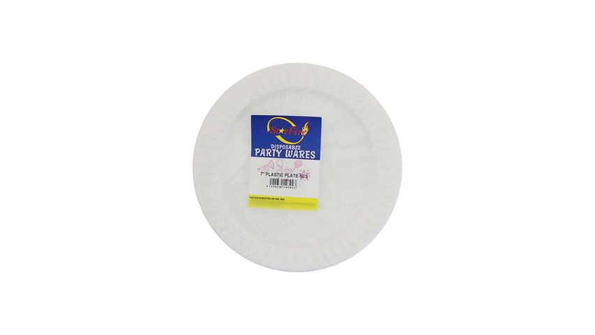 Starfire White Paper Plate 7" 50 Pieces