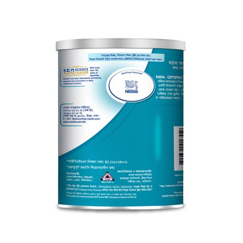 Nestle NAN OPTIPRO 1 Infant Formula Milk Powder (From Birth Onwards) 400g (Tin)