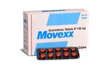 Movex Aceclofenac 100mg 1 strip - OPL301