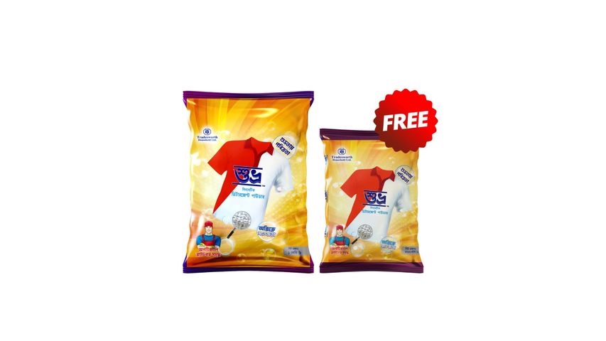 Buy 1 Shuvro Detergent Powder 1kg & Get Free Shuvro Detergent Powder 500g 1 Piece