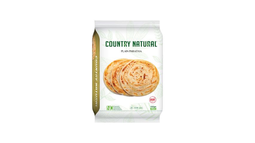 Country Natural Plain Paratha 20 Pieces 1300g
