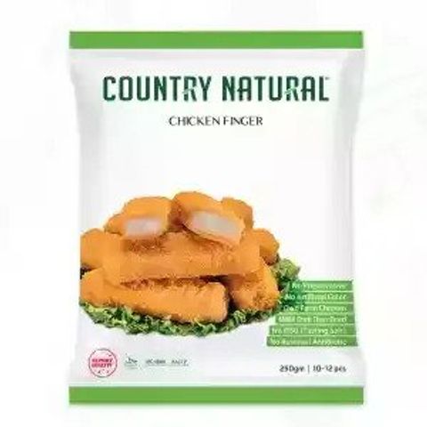 Country Natural Chicken Finger (10 Pieces ± 2 Pieces) 250g