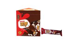 Olympic Knock Chocolate Coated Wafer Biscuit Milk Cream 12 x 25g