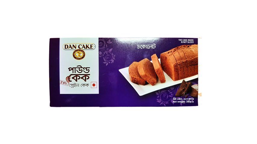 Dan Cake Pound Cake Chocolate Box 220g
