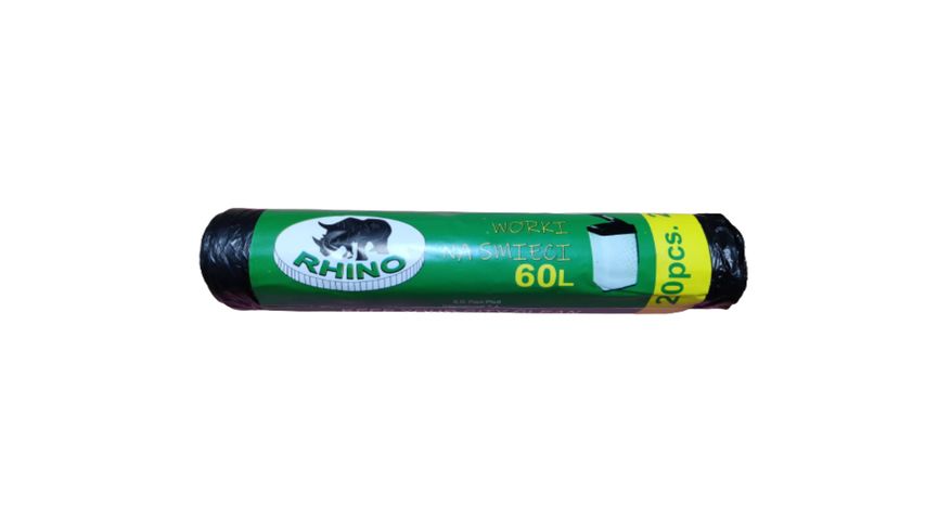 Garbage Bag 60 Liter Assorted 20pcs