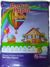 Bona Papa Baby Diaper Magic Mega Extra Large Size 5 (13kg Plus) 64 Pieces