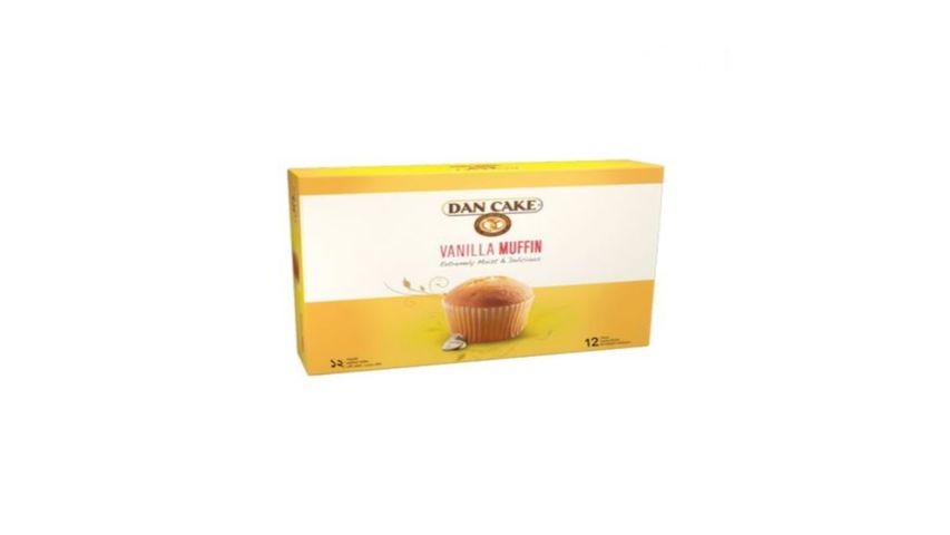 Dan Cake Vanilla Muffin 12 Pieces
