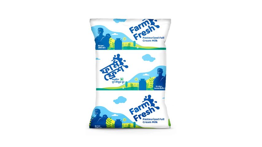 Farm Fresh Pasteurized Milk 1L