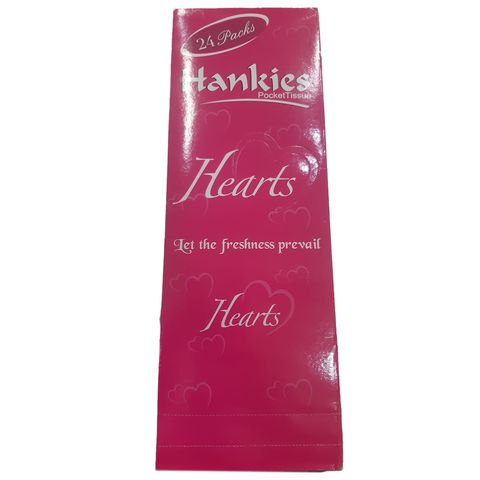 Hankies Dispenser Tissue 24 Packets