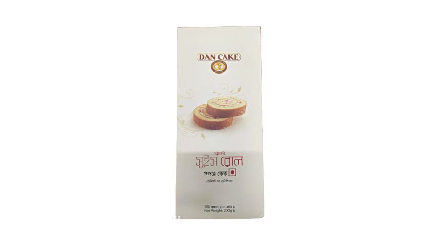 Dan Cake Swiss Roll Strawberry 200g