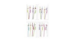 Fancy Boutique Straw 4 Pieces
