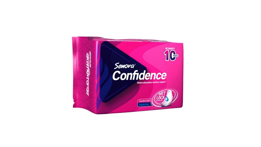 Senora Confidence Regular Flow (Panty System) 10 Pieces