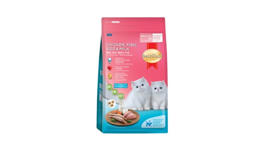 SmartHeart Kitten Food Chicken,Fish,Egg and Milk 450g