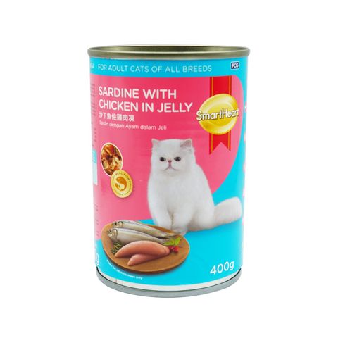 Smartheart S.chicken Jelly C.food 400g