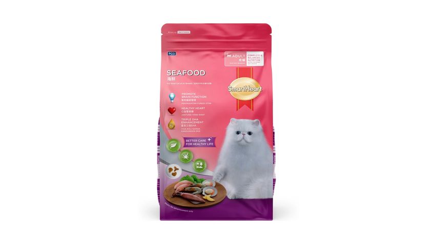 SmartHeart Seafood Cat Food 3kg