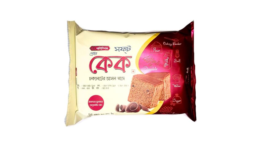 Olympic Soft Cake Chocolate 80g