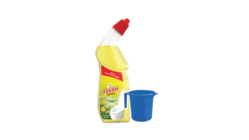 (Buy & Get 1.50L Mug Free) Flush Toilet Cleaner Citrus Fresh 500ml