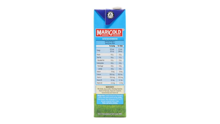 Marigold Full Cream UHT Milk 1L