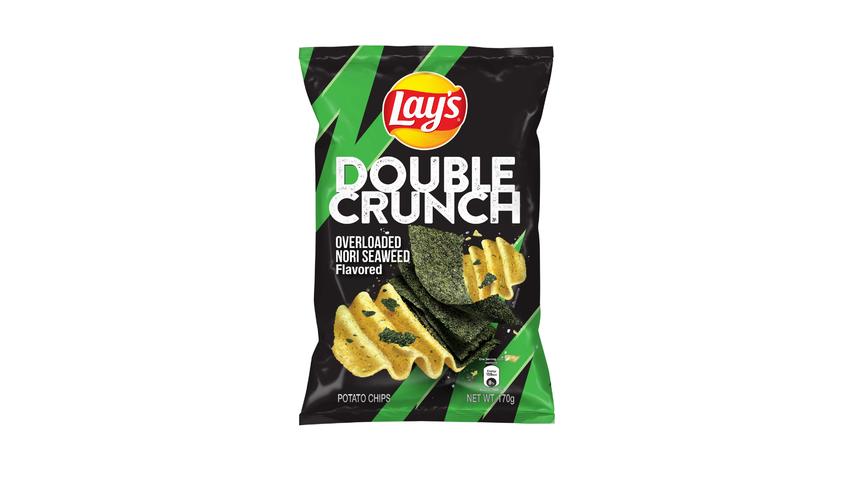 Lay's Double Crunch Overloaded Nori Seaweed 170g