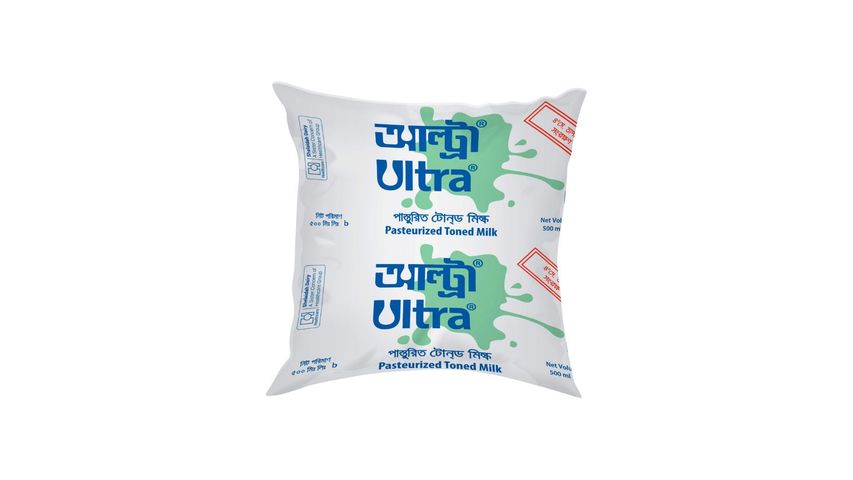 Ultra Pasteurized Toned Milk 500ml