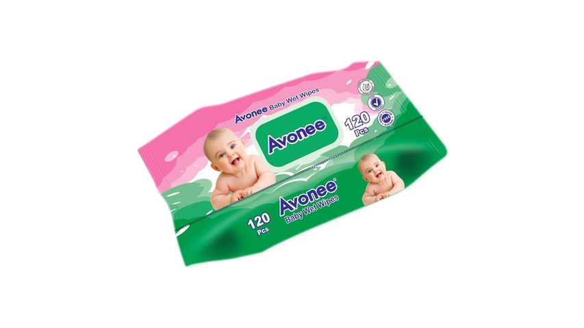 Avonee Baby Wet Wipes 120 Pieces