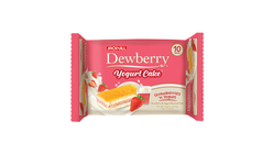 Jack 'n Jill Dewberry Yogurt Cake Strawberry 10 x 25g