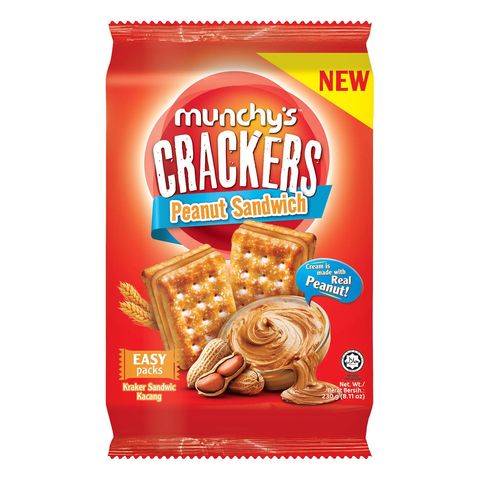 Munchy's Crackers Peanut Sandwich 230g
