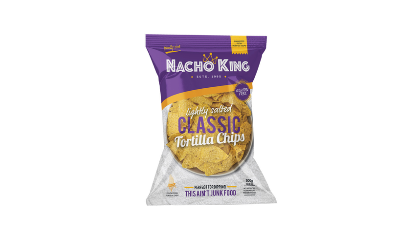 Nacho King Lightly Salted Chips 300g