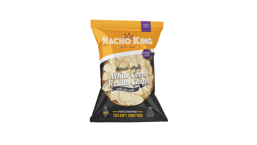 Nacho King White Corn Tortilla Chips 283g