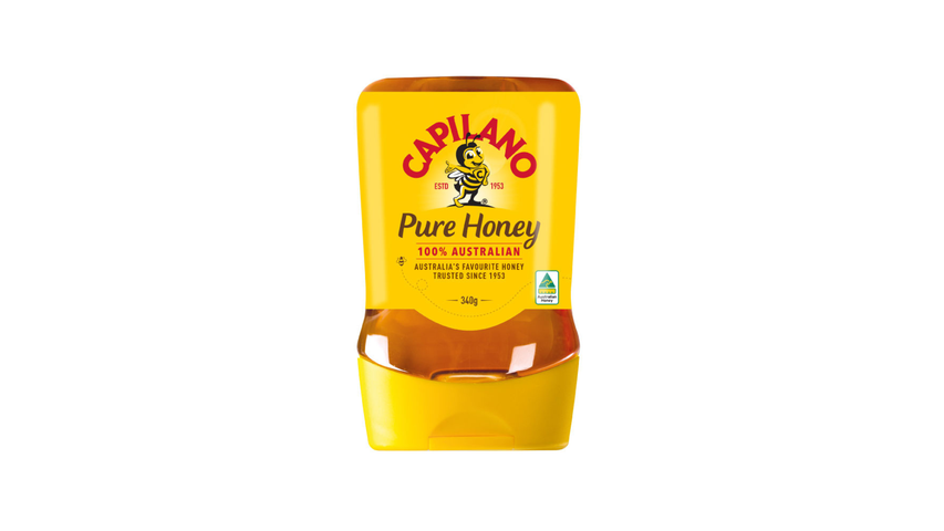 Capilano Honey Upside Down Squeeze Bottle 340g