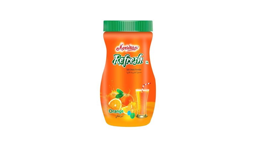 Meridian Refresh Soft Drink Powder Orange 500g