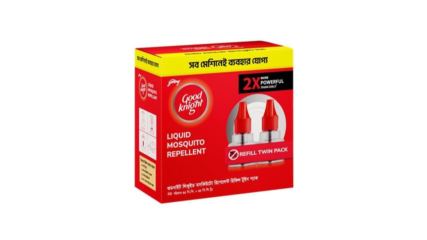 Good Knight Liquid Mosquito Repellent Refill Twin Pack 45ml