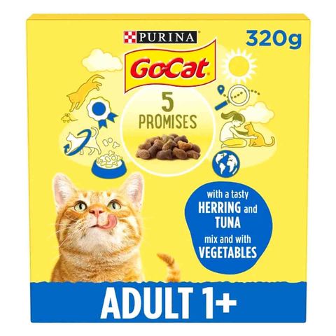 Purina Gocat Herring and Tuna Cat Food 320g