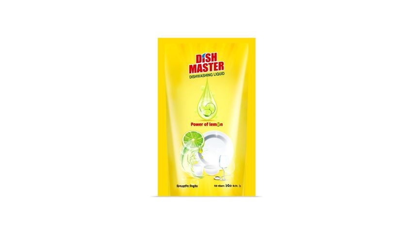 Dish Master Dishwash Liquid Refill Pouch 250ml