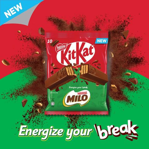 Kitkat Milo Sharebag 10 x 14.5g